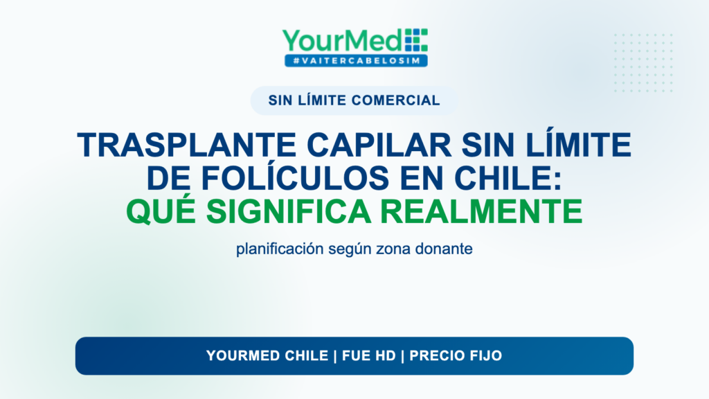 Trasplante capilar sin límite de folículos en Chile: qué significa realmente | YourMed